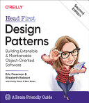 Cover of Head First Design Patterns: Building Extensible and Maintainable Object-Oriented Software by Eric Freeman