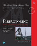 Cover of Refactoring: Improving the Design of Existing Code (Addison-Wesley Signature Series (Fowler)) by Martin Fowler